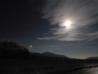Księżyc nad Janowcem wtorek 15.11.2016 Fot. Marcin Kornaś